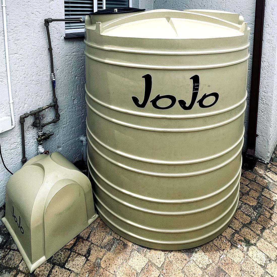 GotWater backup water system installation in Johannesburg - water tank and pump